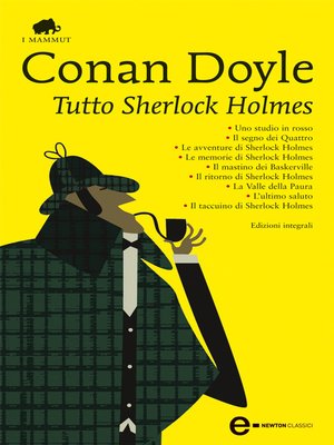 cover image of Tutto Sherlock Holmes